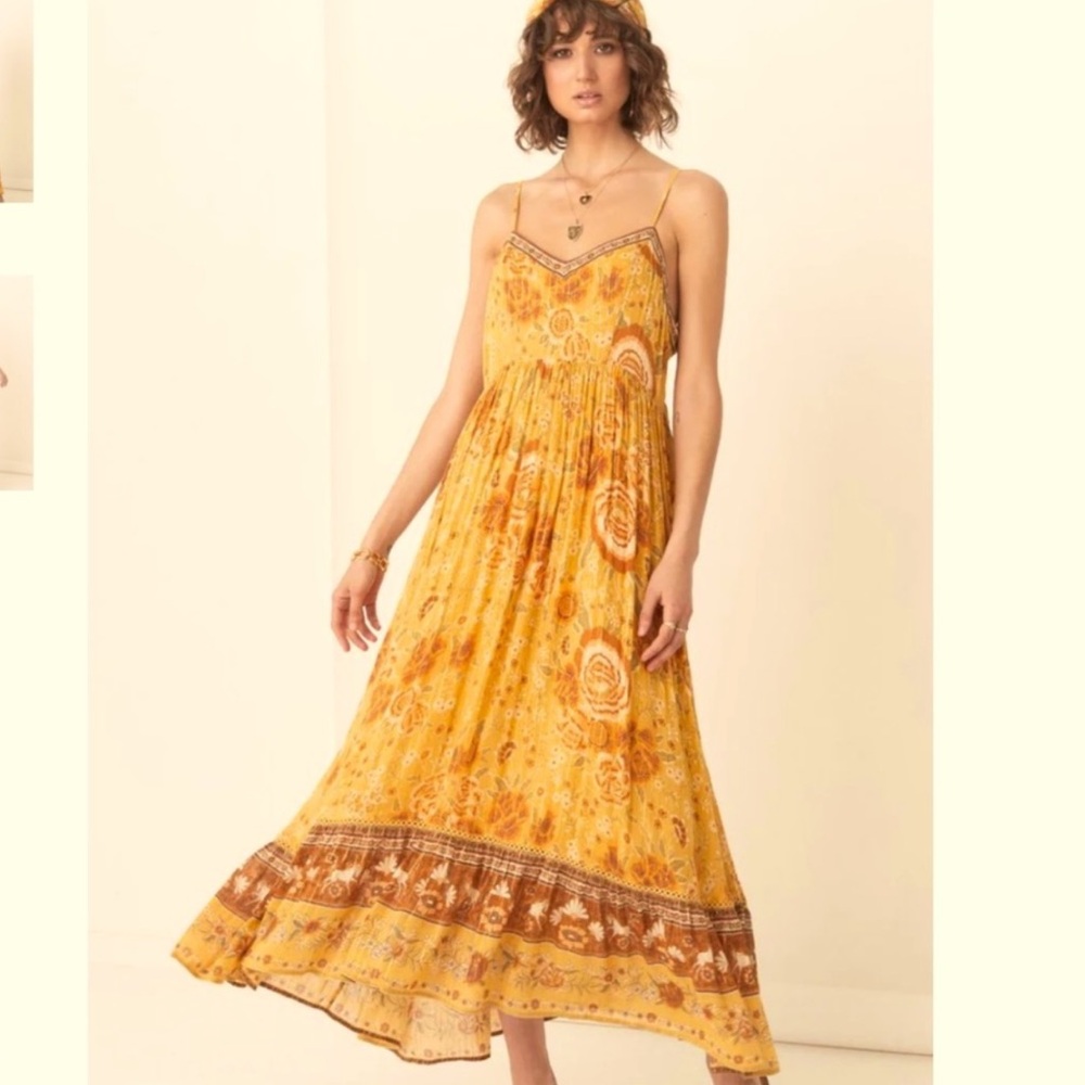 RARE SPELL Mystic Sunflower dress
